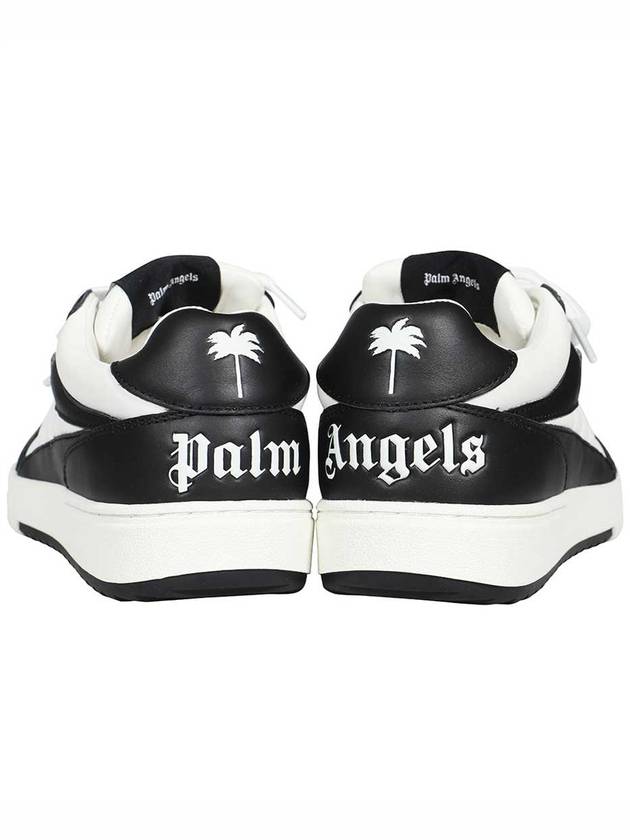 University Low-Top Sneakers White Black - PALM ANGELS - BALAAN 4