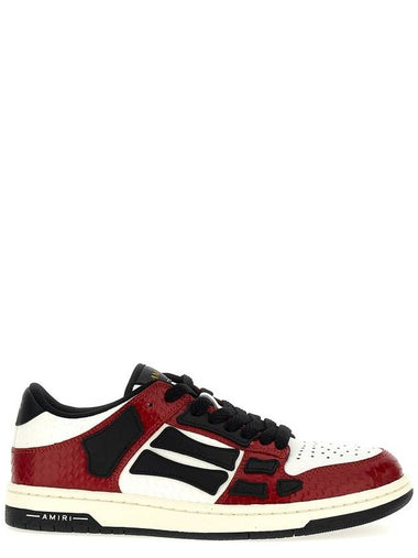 Amiri 'Snake Skel Top Low' Sneakers - AMIRI - BALAAN 1