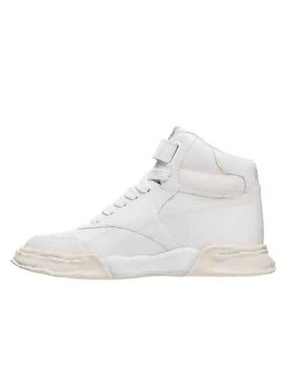 Yasuhiro Mihara Women's White Freddy High Top Sneakers A08FW701 WH - MAISON MIHARA YASUHIRO - BALAAN 2