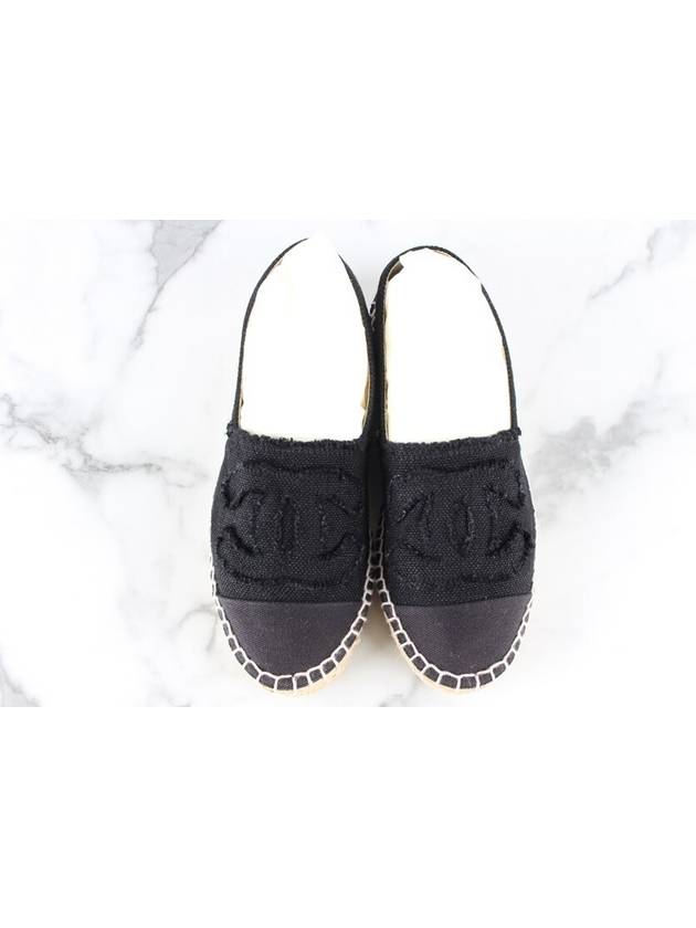 CC logo canvas espadrille 37 240 - CHANEL - BALAAN 7