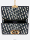 30 Montaigne Oblique Jacquard Chain Shoulder Bag Blue - DIOR - BALAAN 3