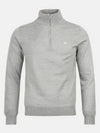 Kian Half Zip-Up Knit Top Melange Grey - J.LINDEBERG - BALAAN 2