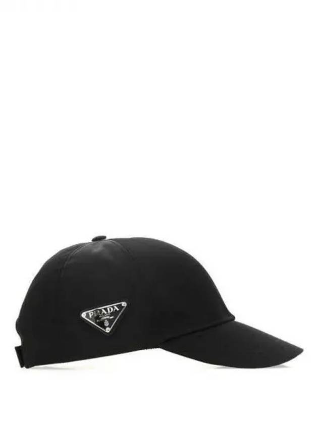 Side triangle logo nylon ball cap 271598 - PRADA - BALAAN 1