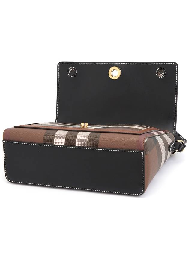 Note Shoulder Bag Dark Birch Brown - BURBERRY - BALAAN 6