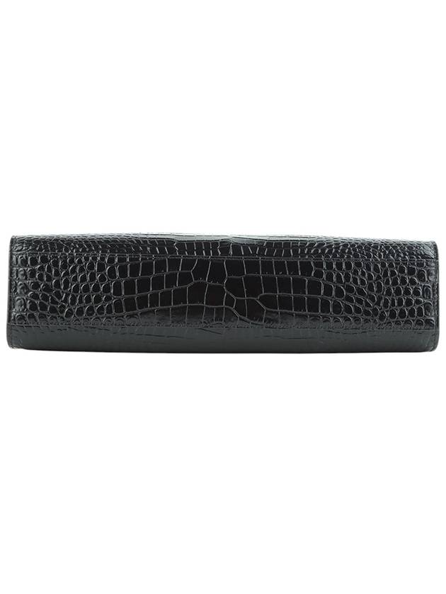 579271 Crocodile emboss Manhattan shoulder bag 34178Y - SAINT LAURENT - BALAAN 6