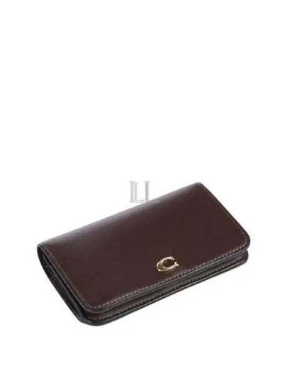 Basic Thin Card Wallet Brown - COACH - BALAAN 2