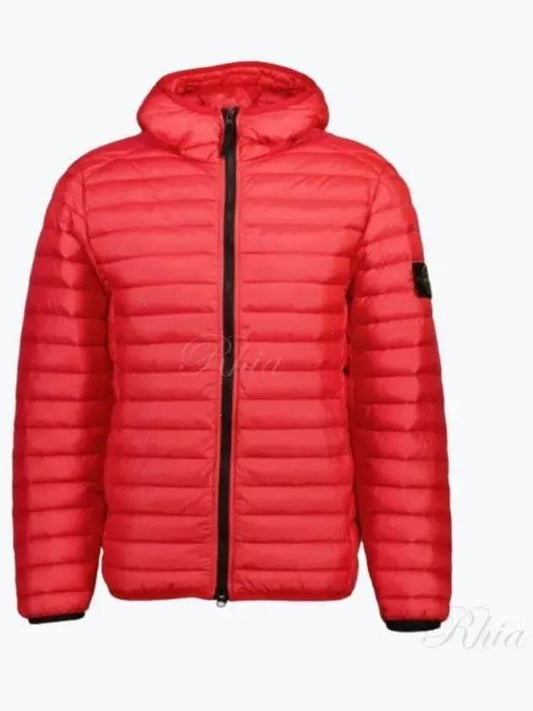 Loom Woven Chambers R-Nylon Down-TC Packable Jacket Red - STONE ISLAND - BALAAN 2