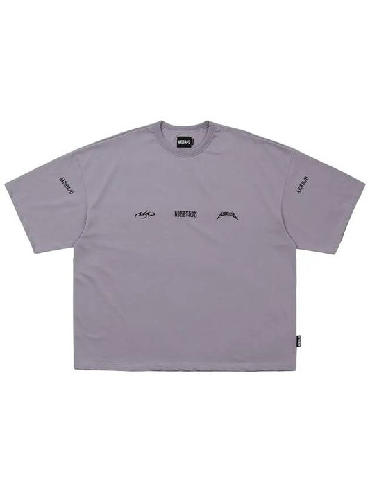 Toto Logo Short Sleeve T-Shirt Gray - AJOBYAJO - BALAAN 2