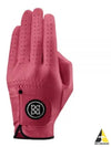 Circle GS Logo Leather Golf Gloves Pink - G/FORE - BALAAN 2