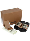 Vintage Check Slippers Beige - BURBERRY - BALAAN 7