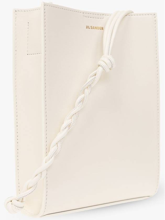 Tangle Smooth Leather Small Cross Bag White - JIL SANDER - BALAAN 5