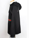 Logo Web Hooded Sweatshirt S - GUCCI - BALAAN 3