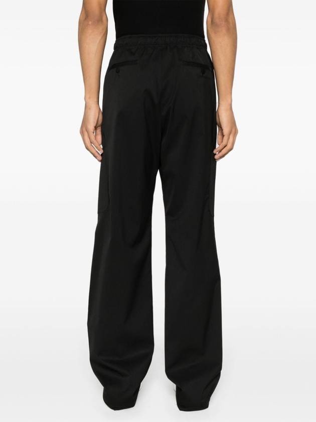 drawstring-waist wide-leg trousers - PALM ANGELS - BALAAN 3