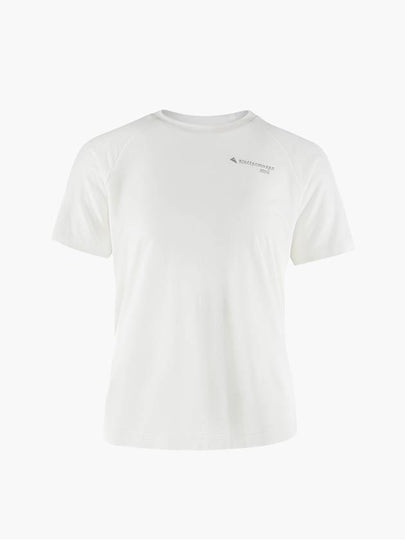 Women's Groa Logo Technical Short Sleeve T-Shirt Snow - KLATTERMUSEN - BALAAN 2