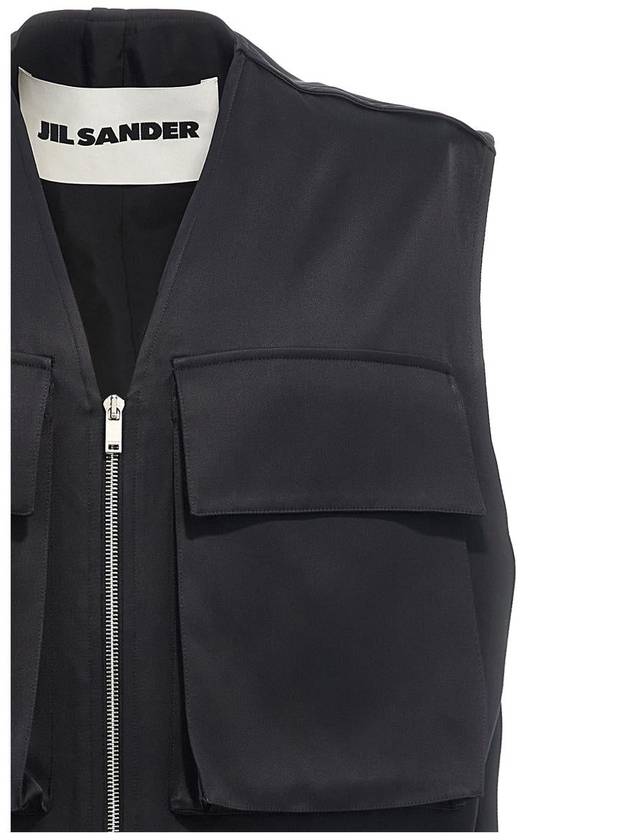 Jil Sander '14' Vest - JIL SANDER - BALAAN 3