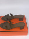 Oasis Sandals Etoupe - HERMES - BALAAN.