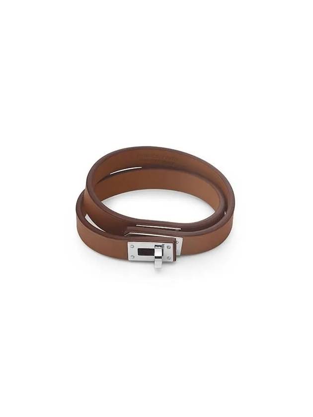 Women's Kelly Double Tour Bracelet Brown - HERMES - BALAAN 2