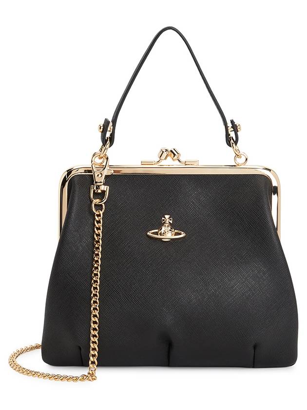 Granny Frame Chain Tote Bag Black - VIVIENNE WESTWOOD - BALAAN 2