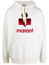 Men's Miley Hood Ecru Red Ivory - ISABEL MARANT - BALAAN 2