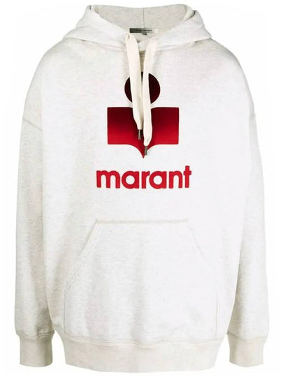 Men's Miley Hood Ecru Red Ivory - ISABEL MARANT - BALAAN 2