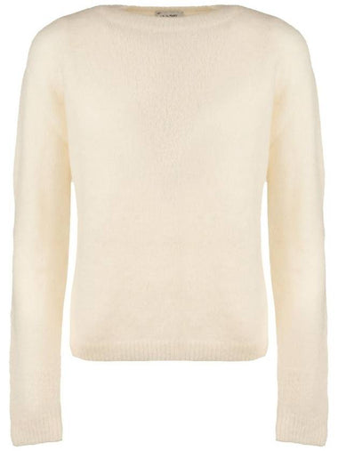 Base Cream Alpaca Sweater - BASE MILANO - BALAAN 1