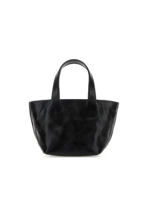 mini Punch logo embossed leather tote bag - ALEXANDER WANG - BALAAN 4