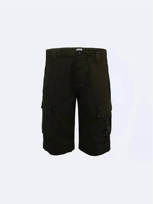 Lens Wappen Cargo Shorts Khaki - CP COMPANY - BALAAN 2