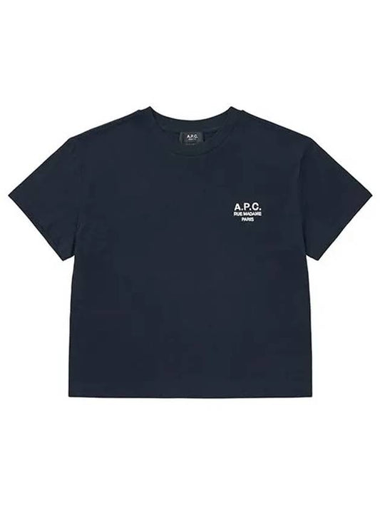 short sleeve t shirt COHBM F26389 TIQ BLUE - A.P.C. - BALAAN 2