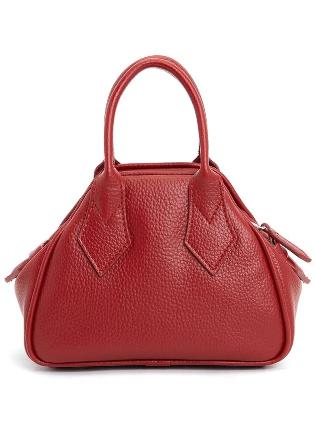 Yasmine Small Tote Bag Red - VIVIENNE WESTWOOD - BALAAN 4