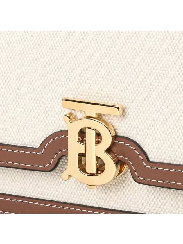 Mini TB Crossbody Bag Natural Malt Brown - BURBERRY - BALAAN 7