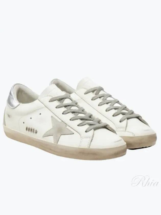 Superstar Silver Tab Low Top Sneakers White - GOLDEN GOOSE - BALAAN 2