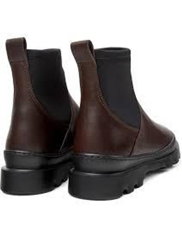 Brutus Leather Middle Boots Brown - CAMPER - BALAAN 3