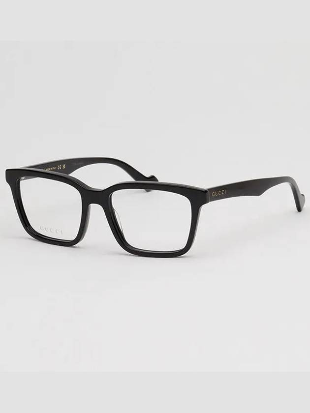 Eyewear Square Acetate Eyeglasses Black - GUCCI - BALAAN 9