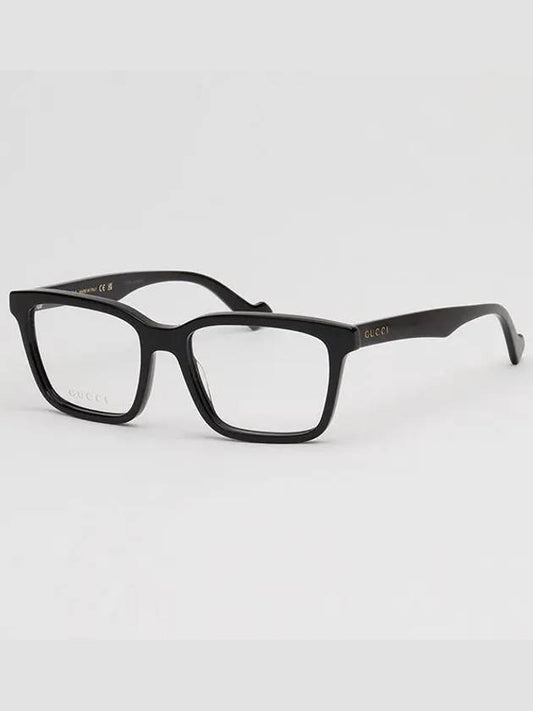 Eyewear Square Acetate Eyeglasses Black - GUCCI - BALAAN 2