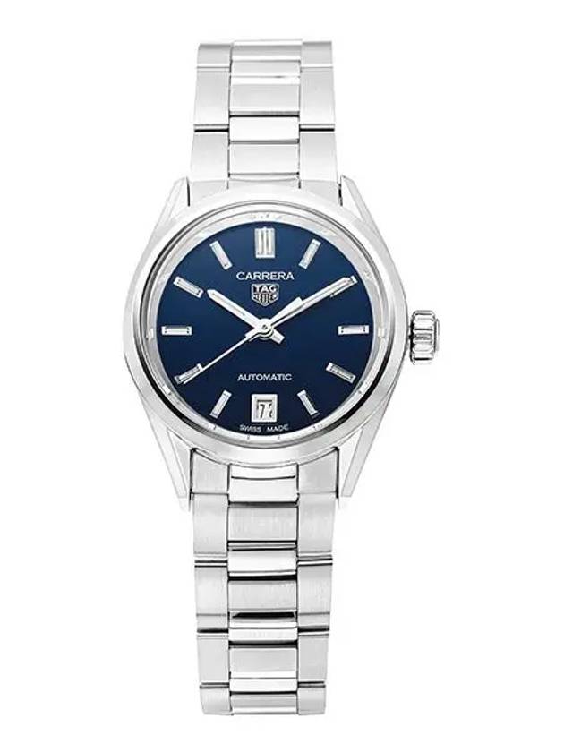 Women's Carrera Caliber 9 Automatic Watch Navy - TAG HEUER - BALAAN 1