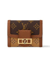 Monogram Dauphine Compact Halfwallet Brown - LOUIS VUITTON - BALAAN 2