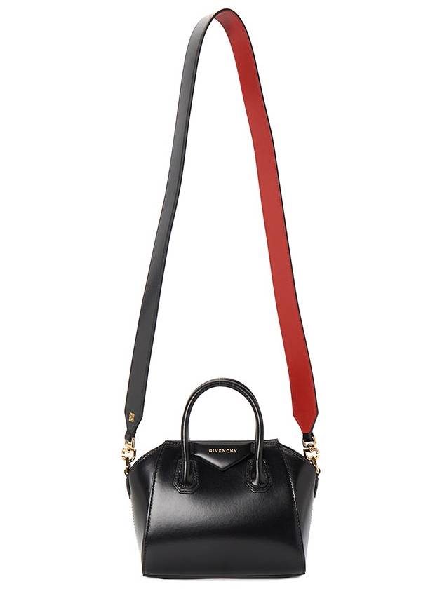 Antigona Small Leather Tote Bag Black - GIVENCHY - BALAAN 8