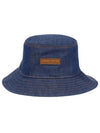 Logo Patch Denim Bucket Hat Indigo Blue - ACNE STUDIOS - BALAAN 2