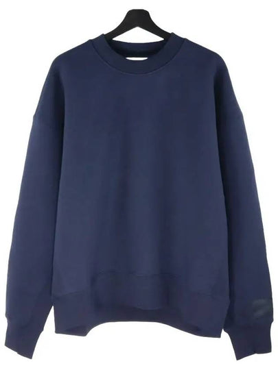 Alexandre Mattiussi Embroidered Logo Sweatshirt Navy - AMI - BALAAN 2