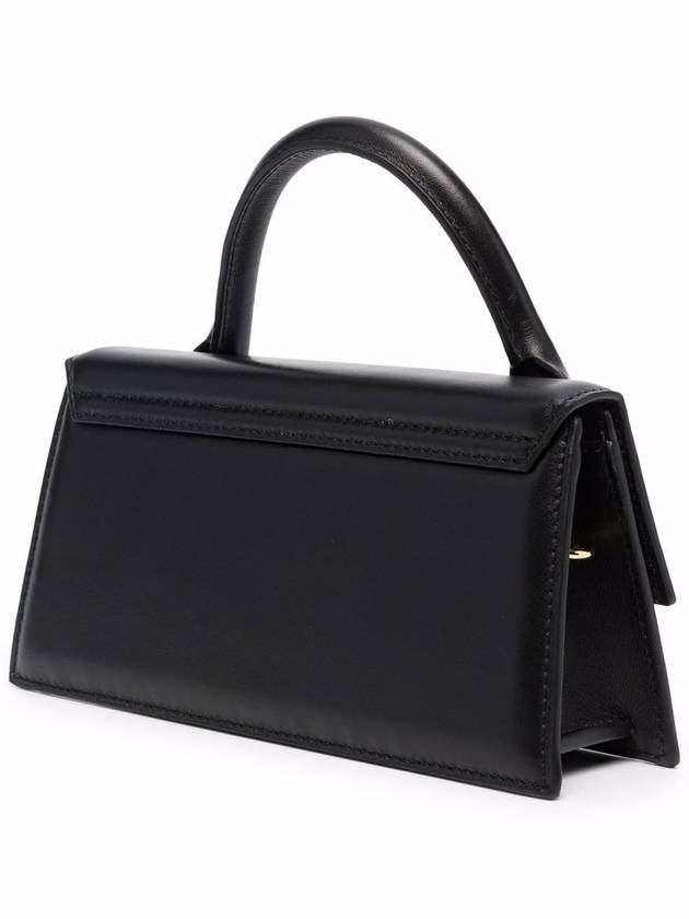 Le Chiquito Leather Tote Bag Black - JACQUEMUS - BALAAN 4