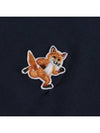 Speedy Fox Patch Comfort Short Sleeve T-Shirt Ink Blue - MAISON KITSUNE - BALAAN 5