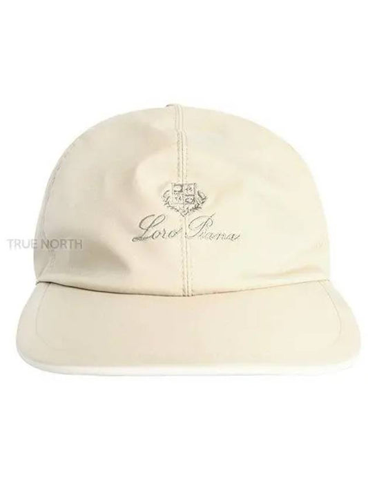 Embroidered Logo Ball Cap Ivory - LORO PIANA - BALAAN 2