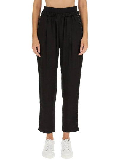 Straight Pants PAD213F278H715825 Black - FABIANA FILIPPI - BALAAN 2