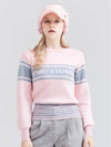 Golf Women s Signature Logo Knit Sweater Pink - HENRY STUART - BALAAN 1