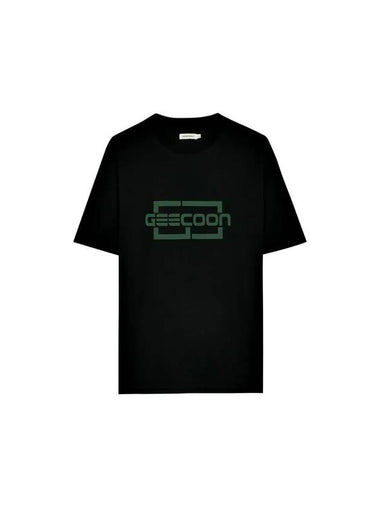 Big symbol logo printed short sleeve t shirt GEE236 102 black - GEECOON - BALAAN 1