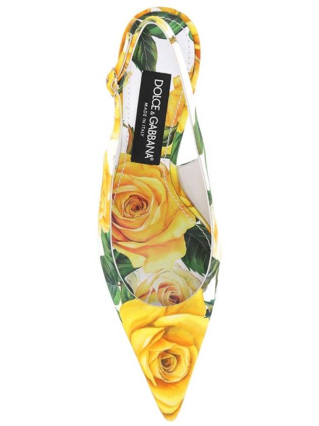 24 ss Yellow Green FLOWERING Pumps CG0639AS817HA3VO B0481007158 - DOLCE&GABBANA - BALAAN 5