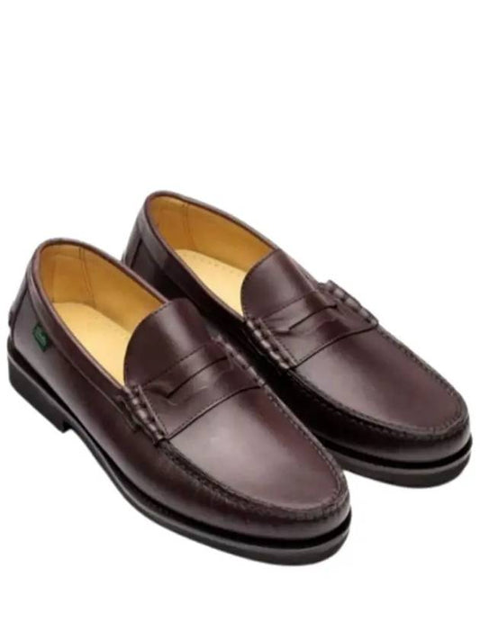 Brighton Leather Loafer Black - PARABOOT - BALAAN 2