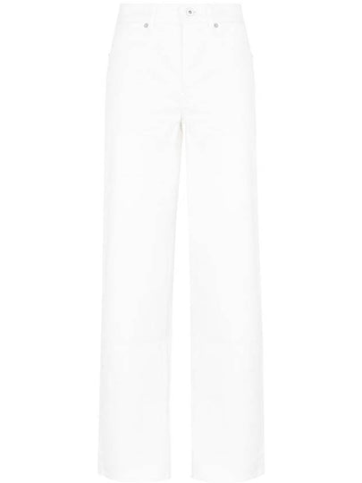 Women's Straight Jeans White - JIL SANDER - BALAAN 2