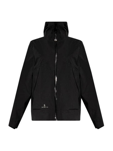 Women's Villers Windbreaker Black - MONCLER - BALAAN.