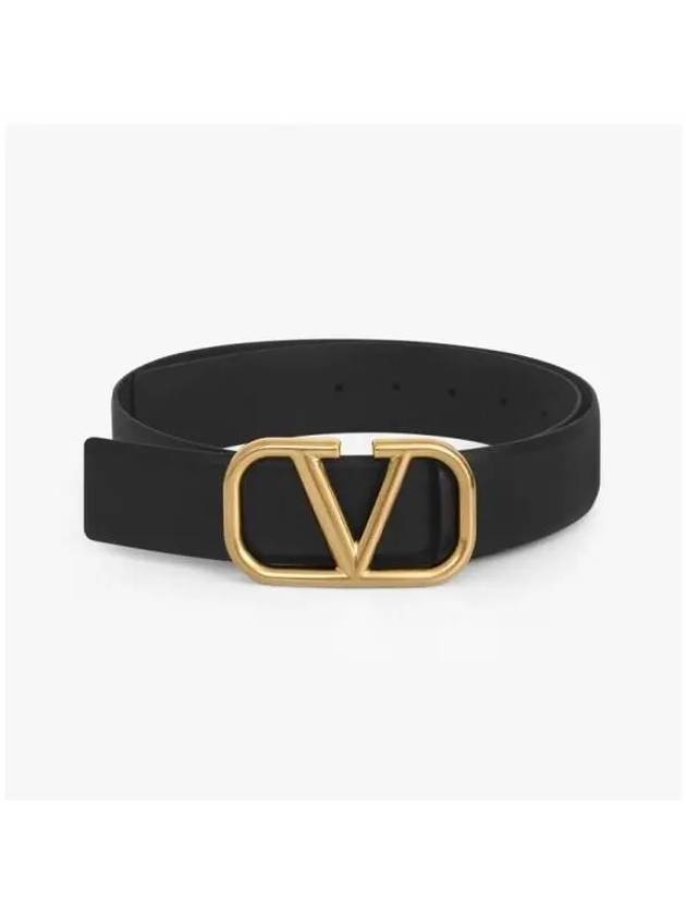 Valentino 5Y2T0Q87 ECU 0NO T0Q87 Garavani V logo gold belt - RED VALENTINO - BALAAN 3